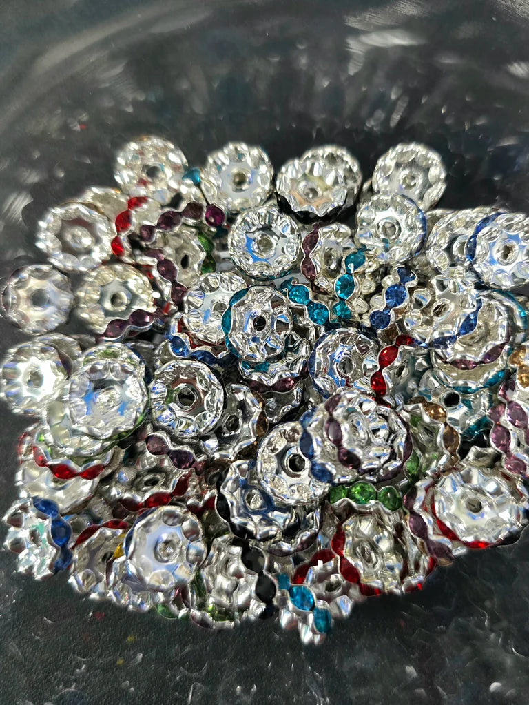 COLORED WAVY SPACERS-MIX