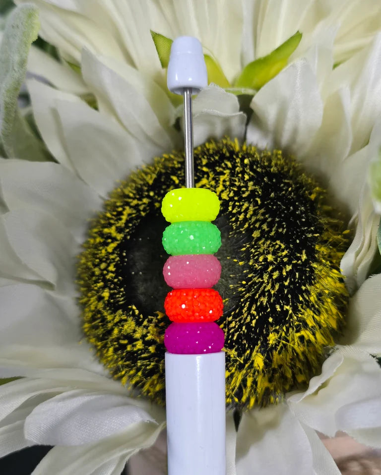 RESIN RONDELL SPACERS-MIX