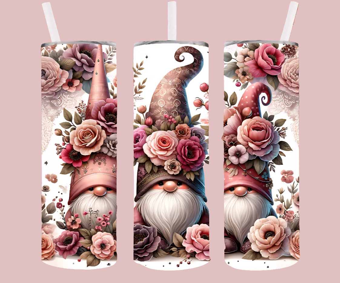 FLORAL GNOMES TUMBLER