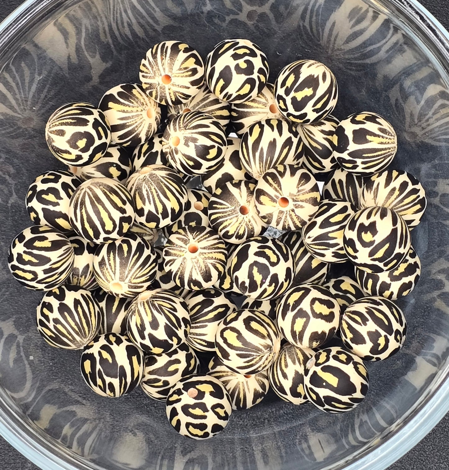 CHEETAH PRINT BEAD