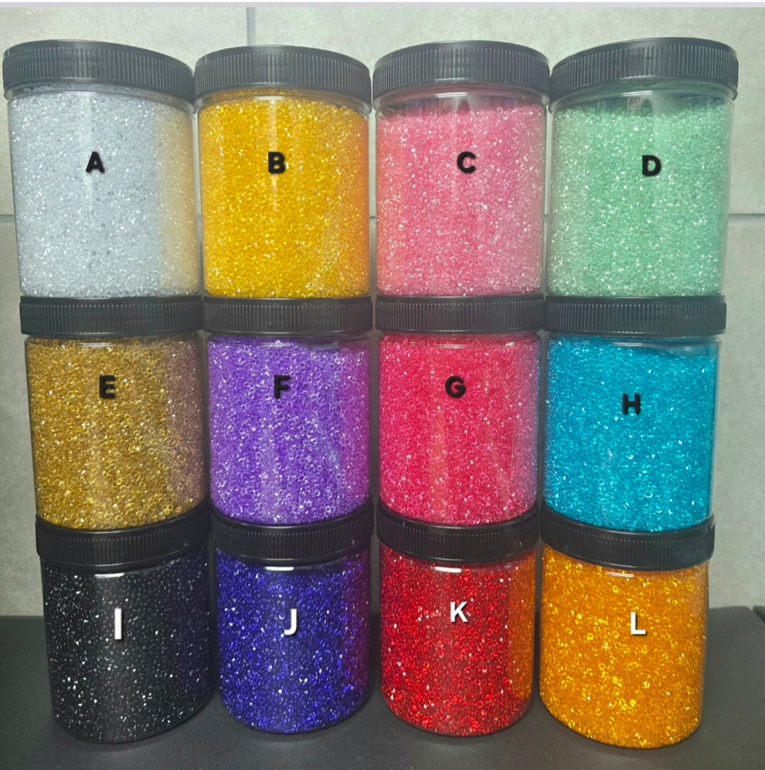 16oz Acrylic Snowglobe Cup