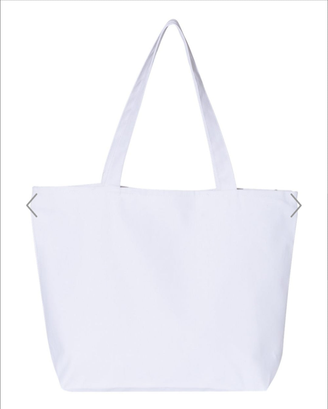 TT LIVE: ZIPPERED TOTE BAG