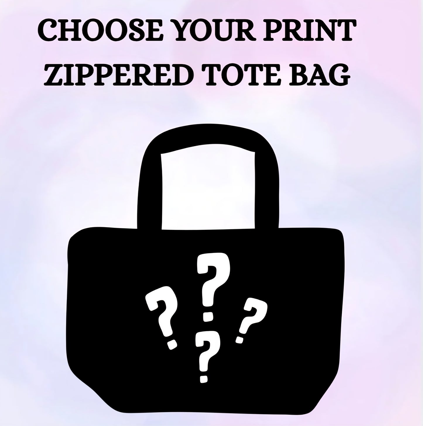 TT LIVE: ZIPPERED TOTE BAG