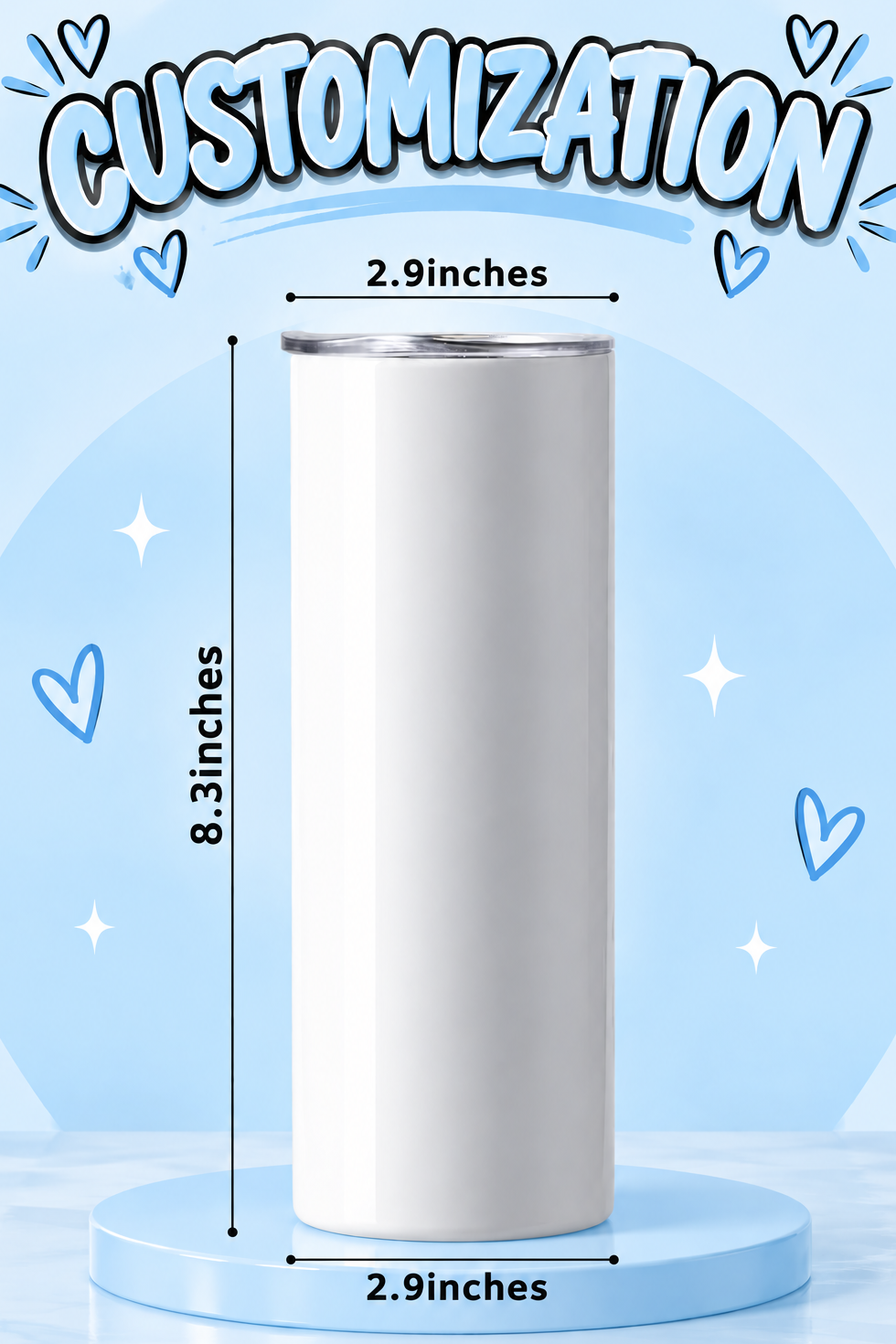 20oz CUSTOMIZED TUMBLER