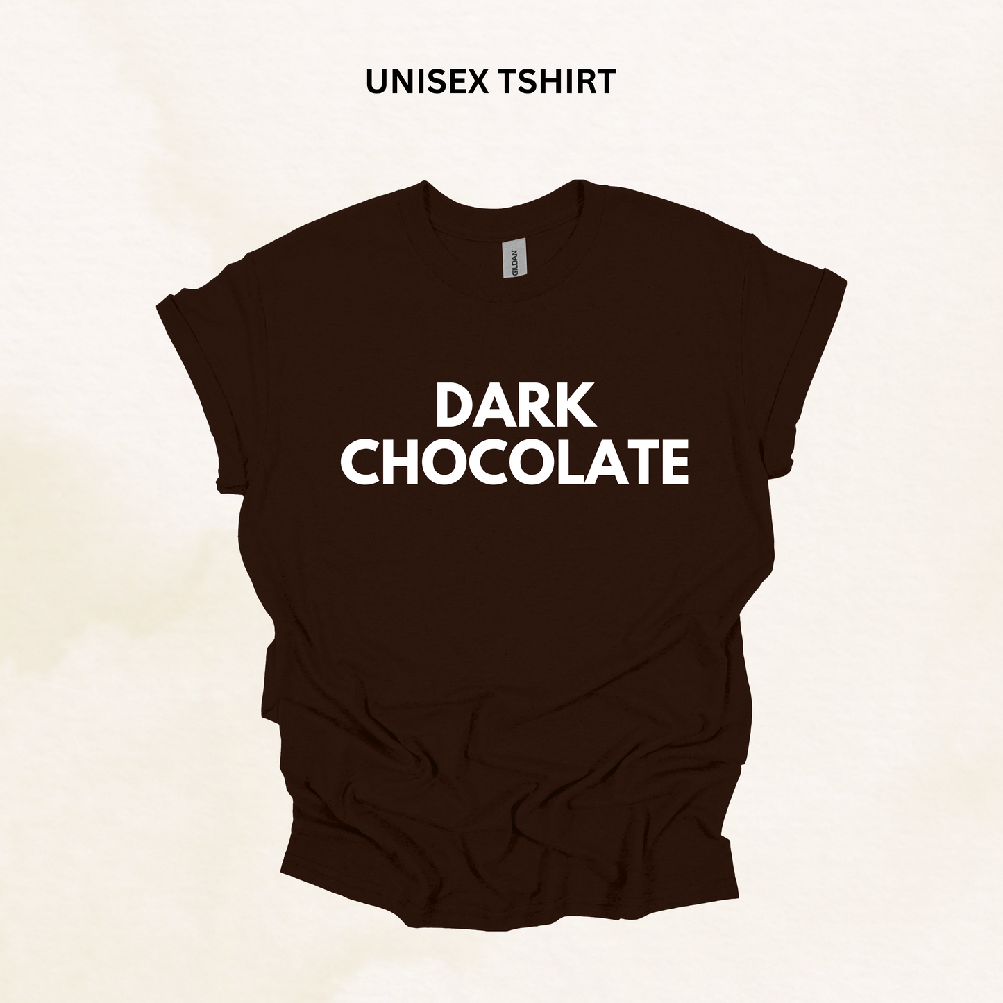 DARK CHOCOLATE GILDAN TSHIRT