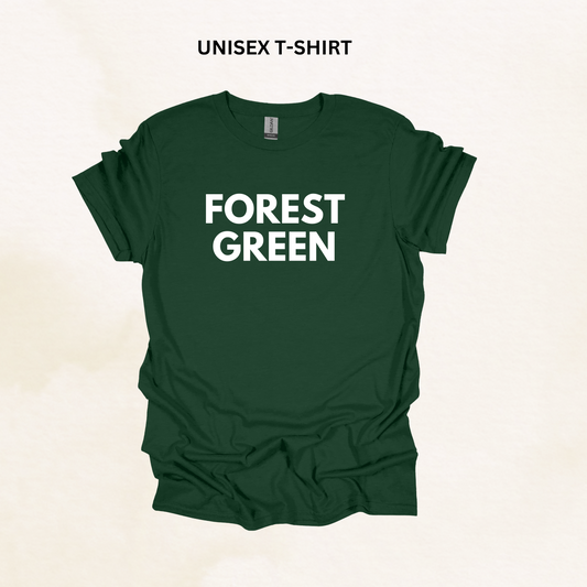FOREST GREEN GILDAN TSHIRT
