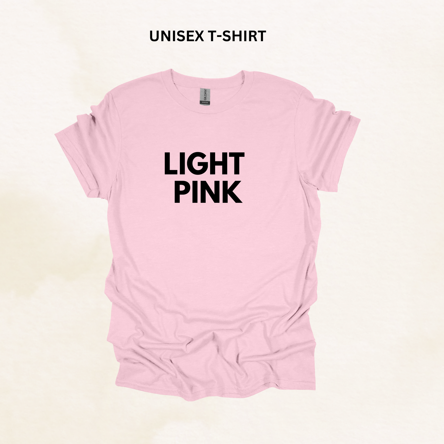 LIGHT PINK GILDAN TSHIRT