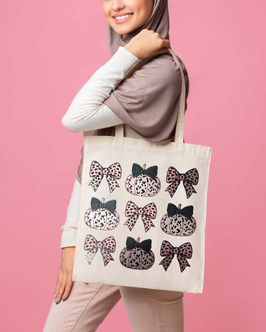 PINK BOWS & PUMPKINS