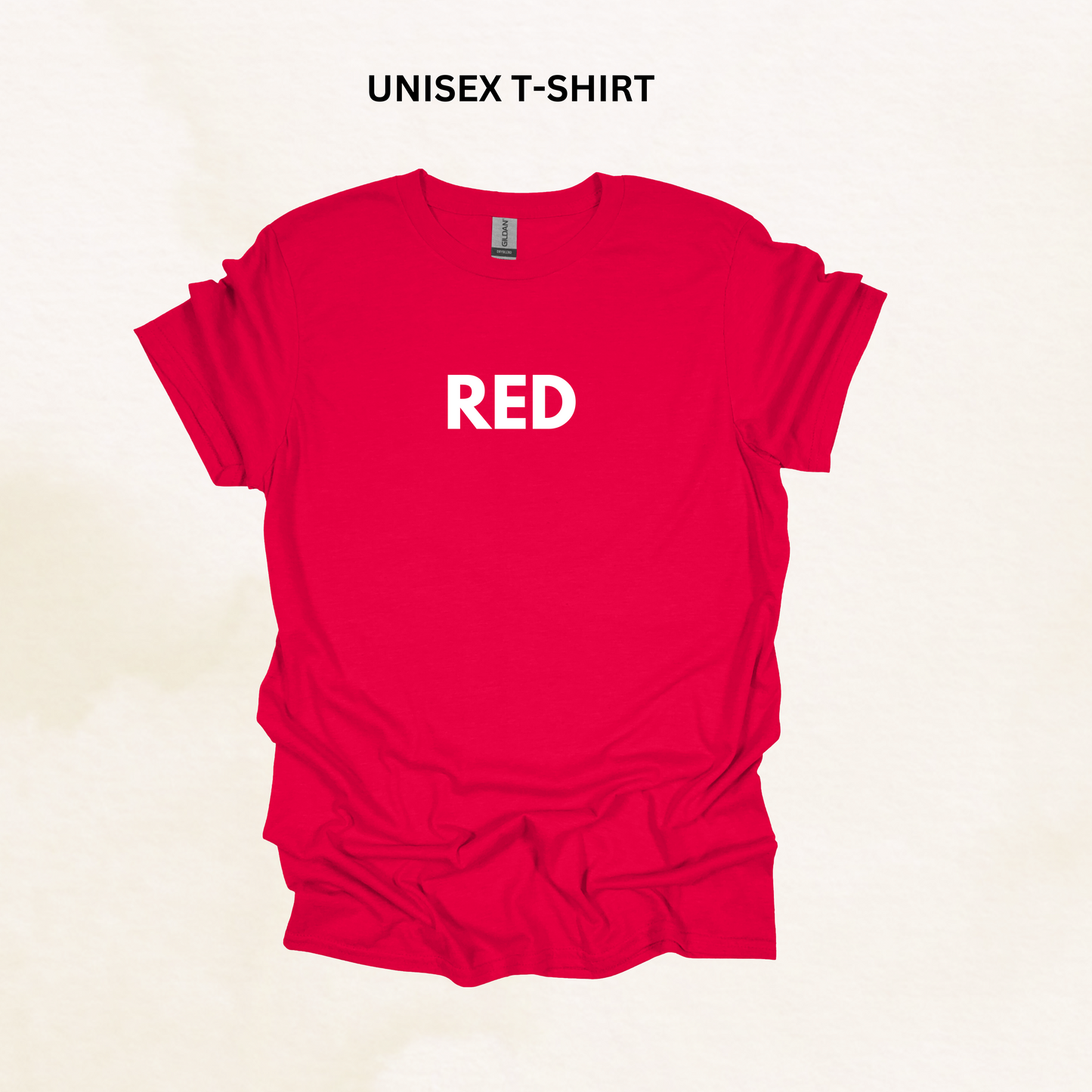 RED GILDAN TSHIRT