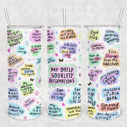 SOBRIETY AFFIRMATIONS