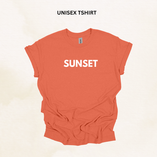 SUNSET GILDAN TSHIRT