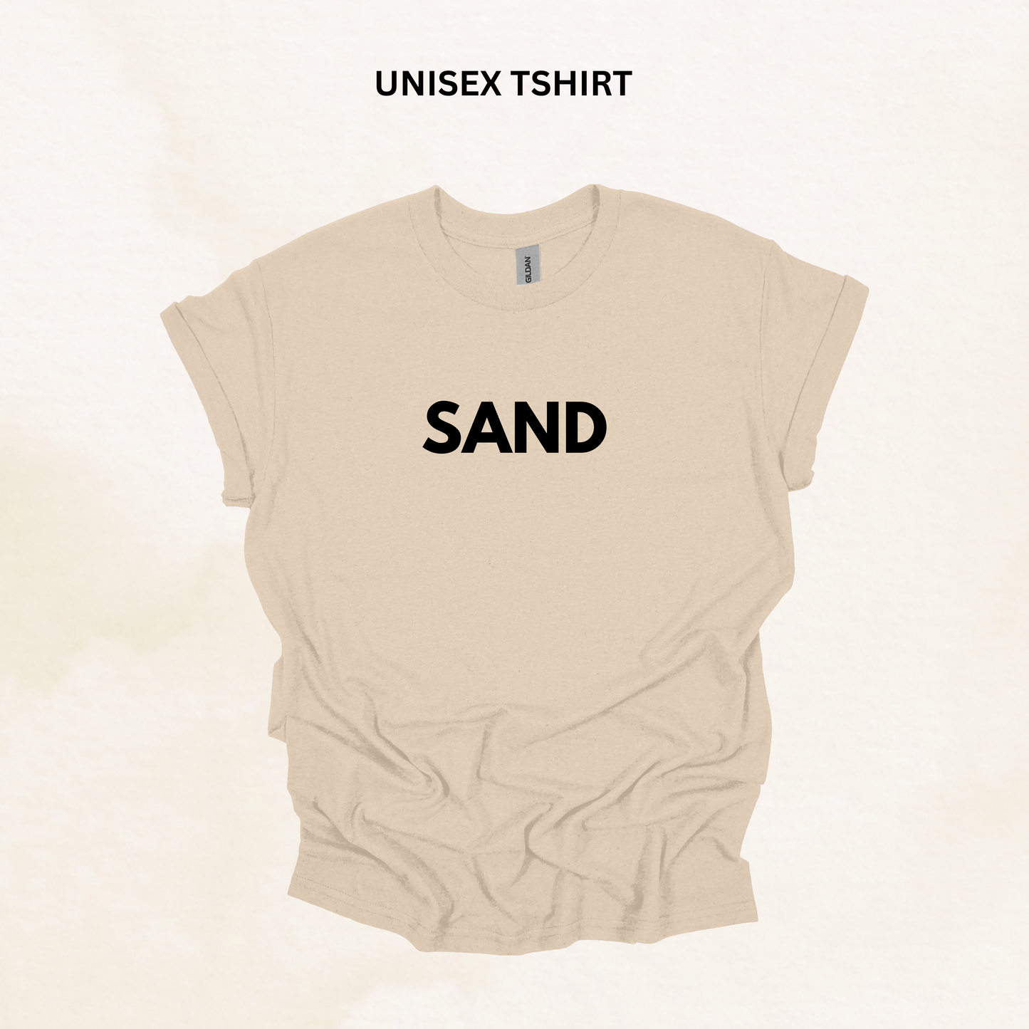 SAND GILDAN TSHIRT