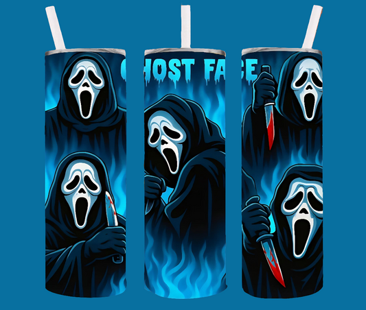 GHOST FACE TUMBLER