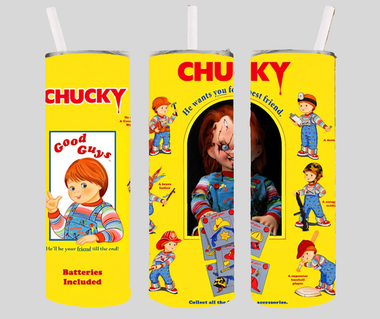 BAD CHUCKY DOLL TUMBLER