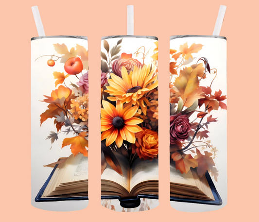 BOUQUET BOOK TUMBLER