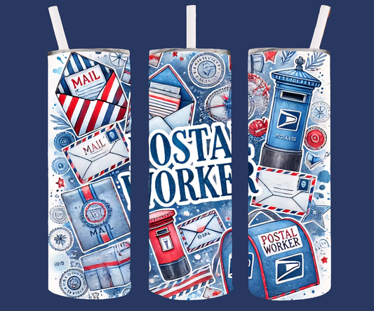 POSTAL WORKER TUMBLER