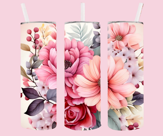 BIG FLOWERS TUMBLERS