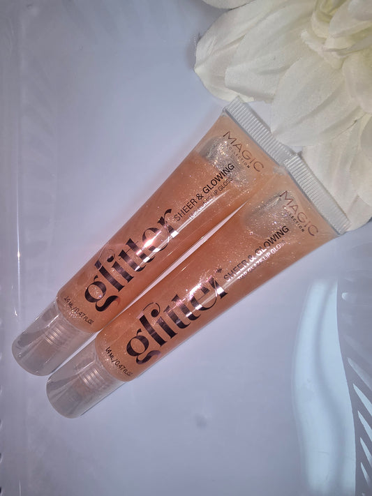 Magic Sheer & Glowing Glitter Gloss