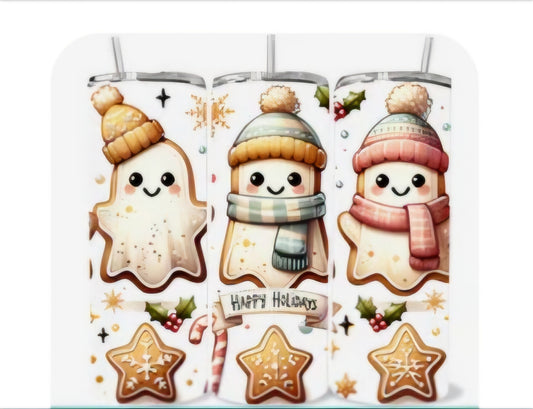 XMAS GHOST GINGERBREADS